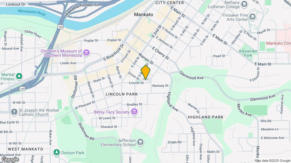 232 Lincoln St Map and Location Details