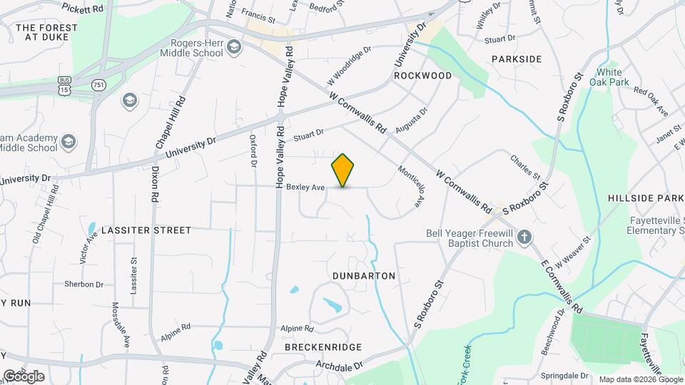 2627 Bexley Ave Map and Location Details