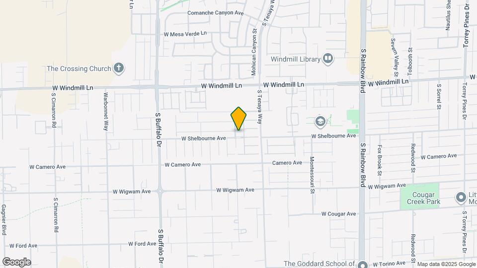 8296 S Monte Cristo Way Map and Location Details