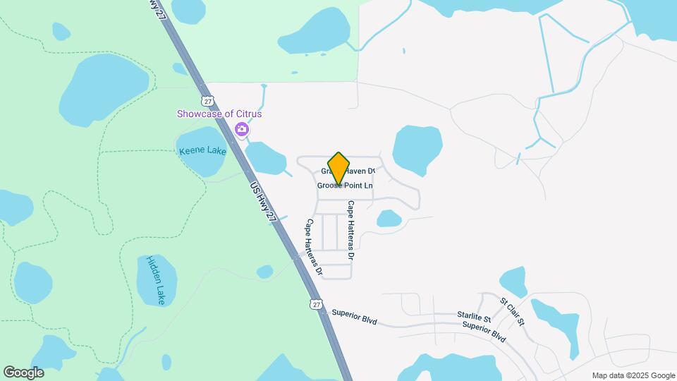 15334 Groose Point Ln Map and Location Details