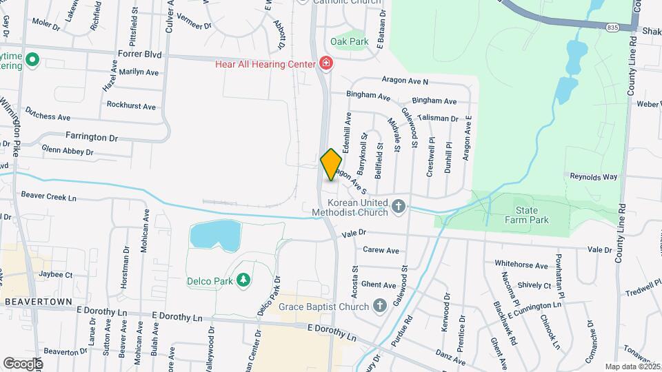 Kettering Park Mapa y Detalles de la Ubicación