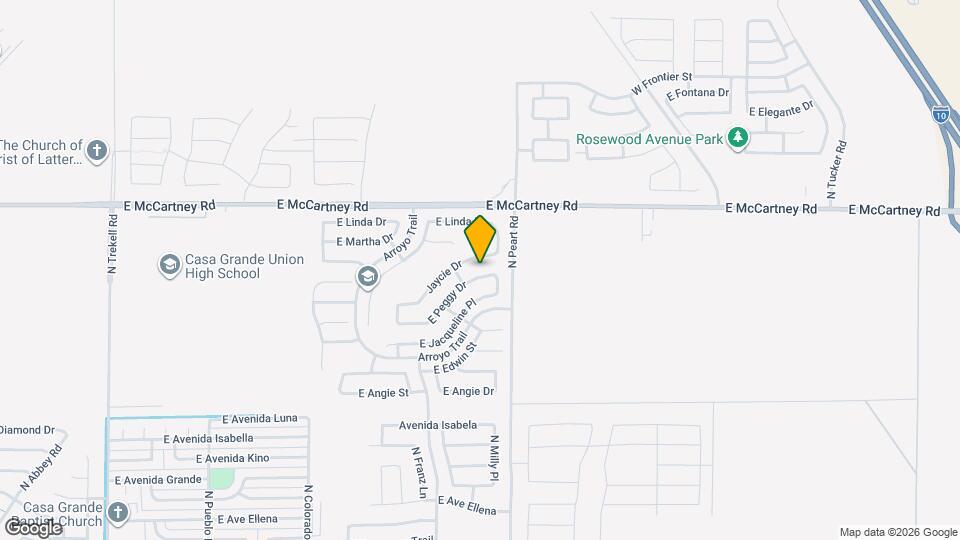 1458 E Peggy Dr Map and Location Details