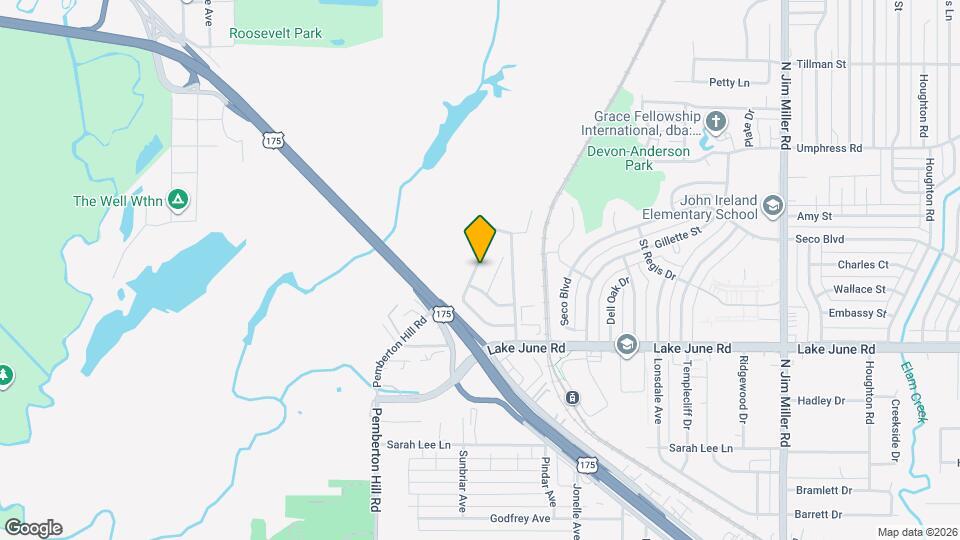 1434 Mission Hills Ln Map and Location Details