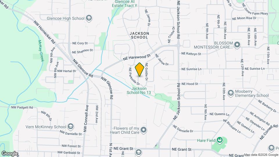 1430 NE Glen Ellen Dr Map and Location Details