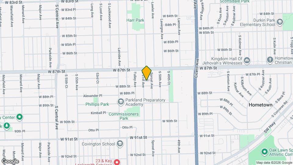8733 S 51st Ave Mapa y Detalles de la Ubicación