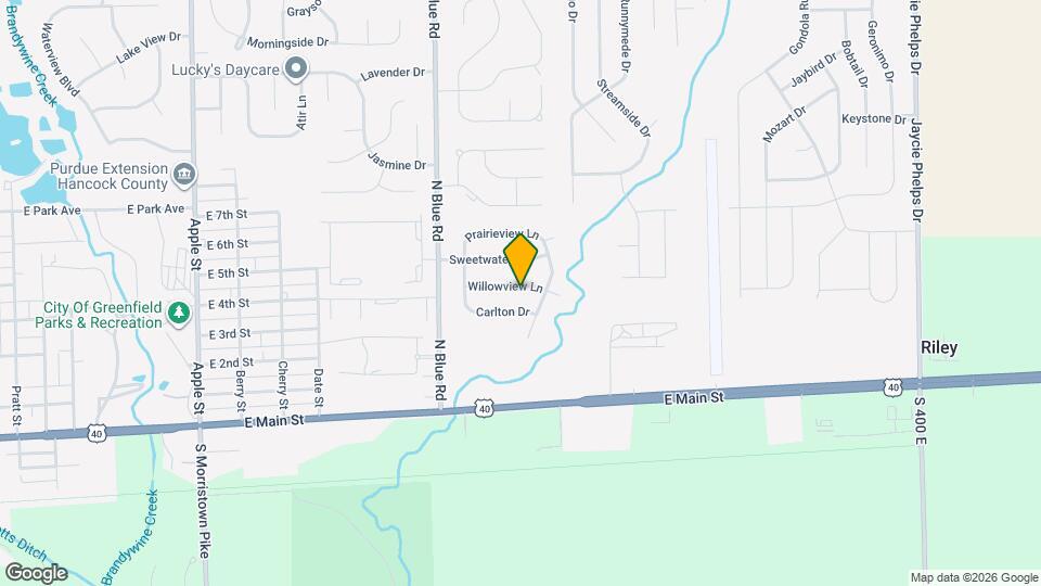 1685 Willowview Ln Map and Location Details