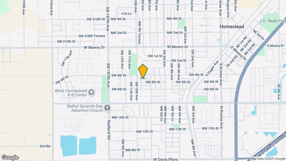 855 SW 5th St Map and Location Details
