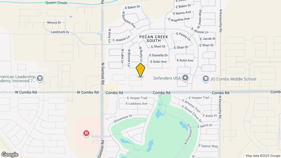 640 E Vail Ln Map and Location Details