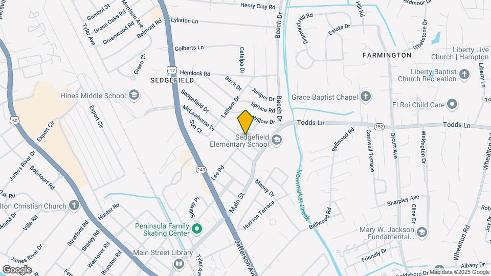 723 Sedgefield Dr Map and Location Details