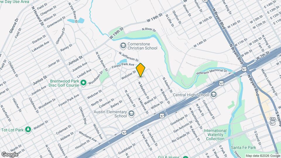 1415 North St Map and Location Details