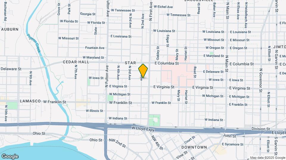 816-818 W Iowa St Map and Location Details