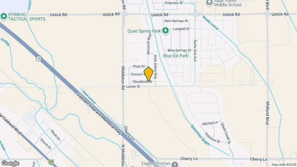 10829 Cloudless St Map and Location Details