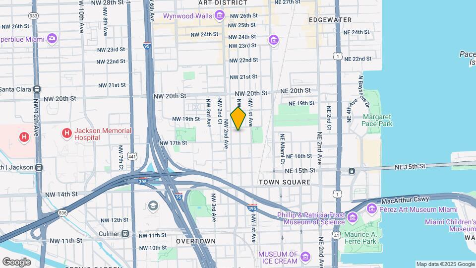 1744 NW 1 Ct Map and Location Details