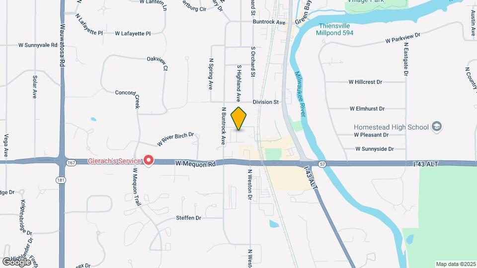 Spur 16 Mequon Map and Location Details