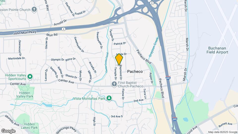 1220 Raymond Dr Map and Location Details