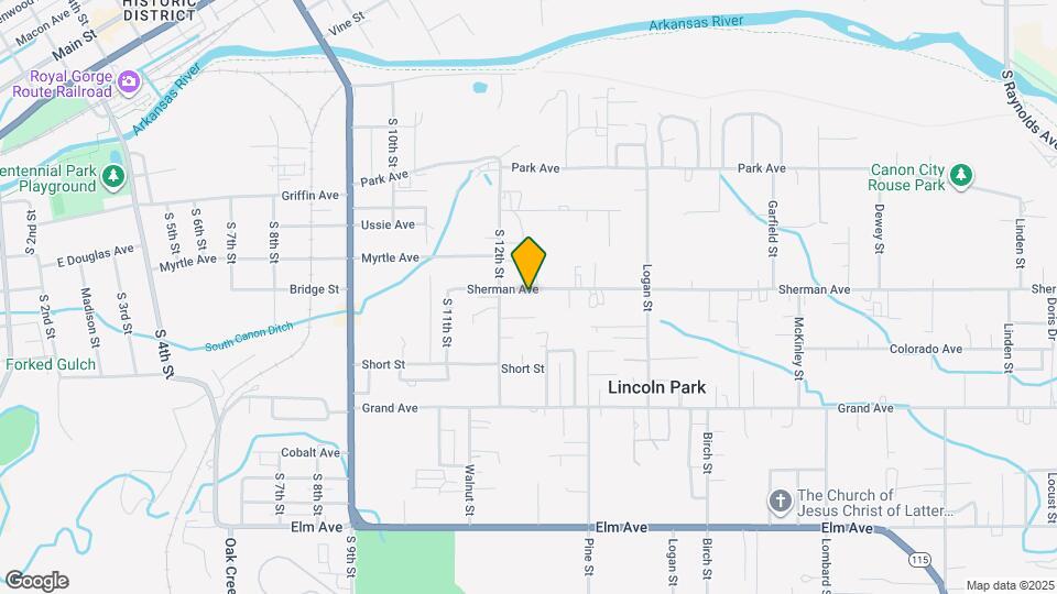 1210 Sherman Ave Map and Location Details