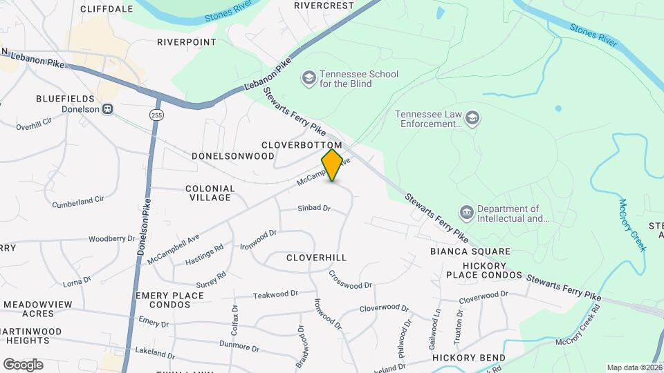 408 Cottonwood Dr Map and Location Details