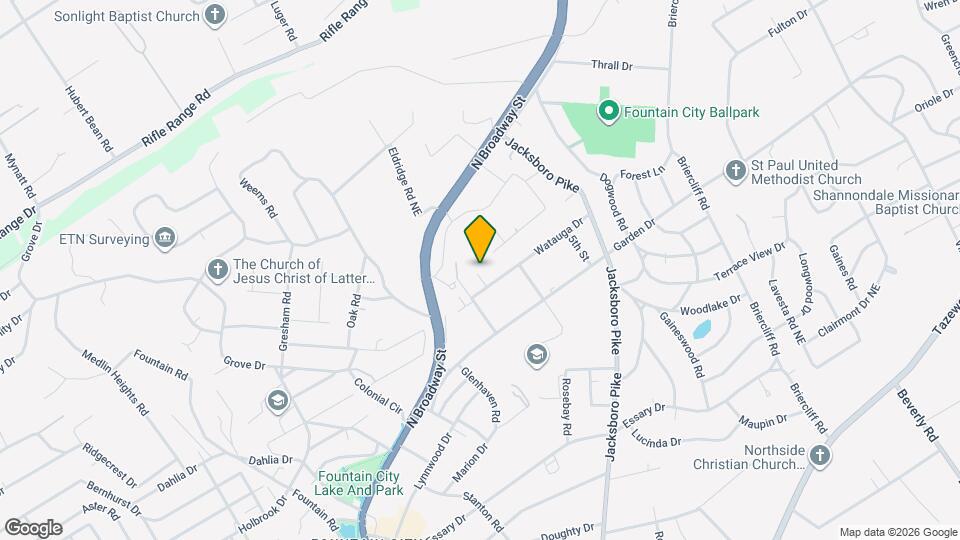 5622 Boxwood Garden Way Map and Location Details