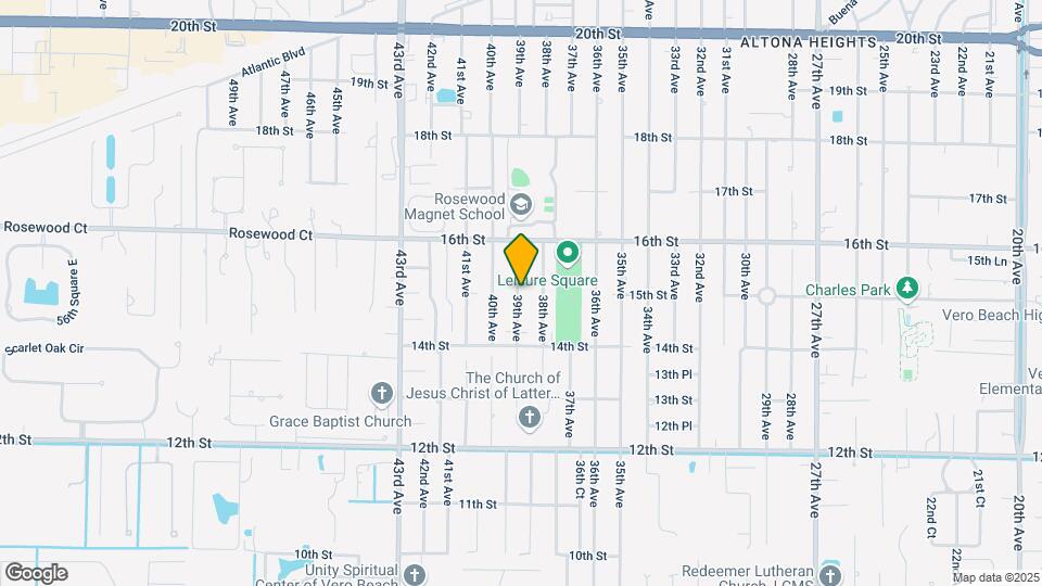 1500 39th Ave Map and Location Details