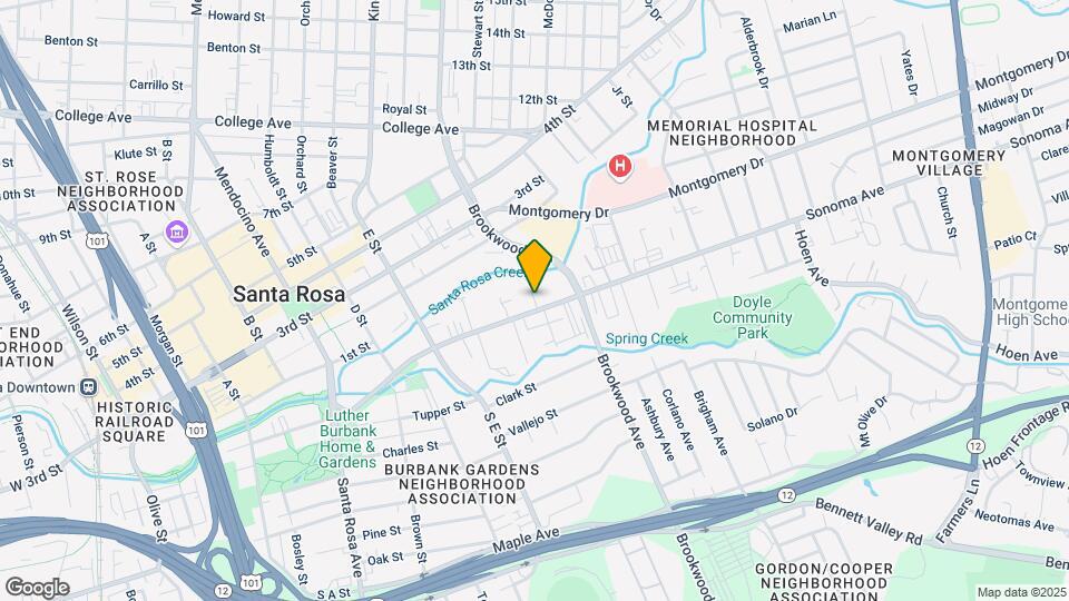 917-919 Sonoma Ave Mapa y Detalles de la Ubicación