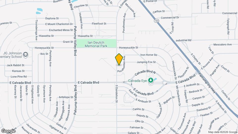 1741 S Dandelion St, Unit 1 Mapa y Detalles de la Ubicación