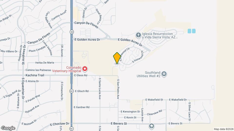 4545 E Glenn Rd Mapa y Detalles de la Ubicación