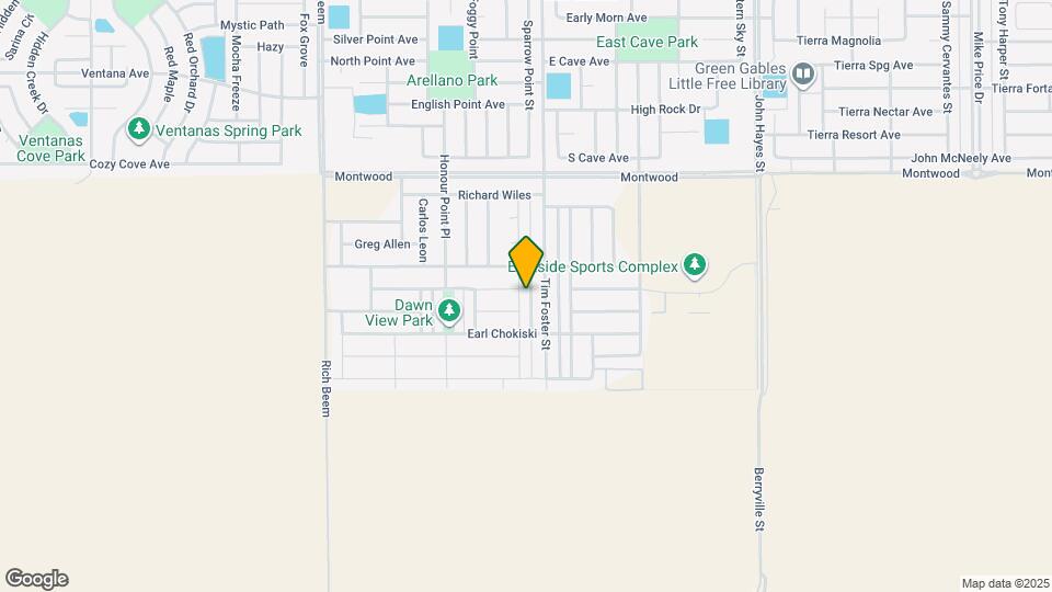 2032 Thomas Lackland St Map and Location Details