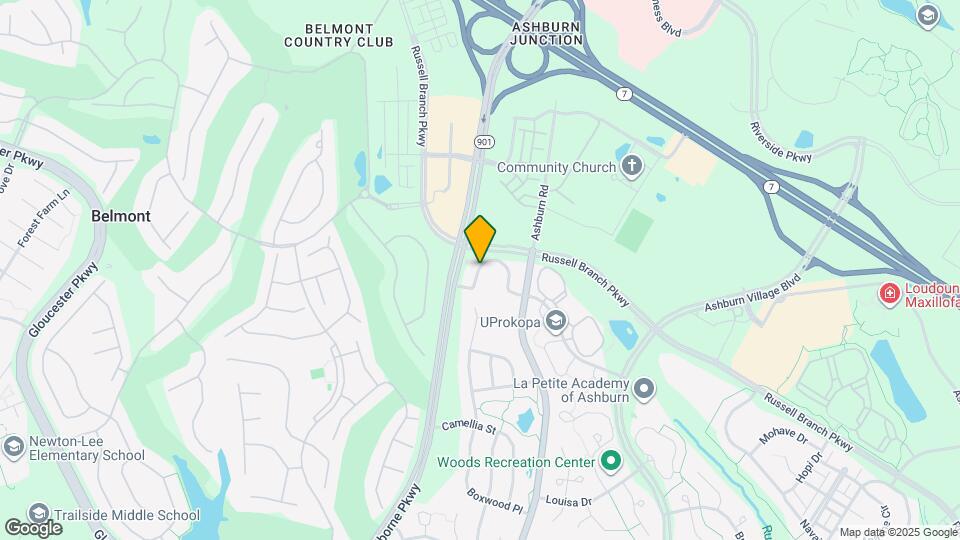 43865 Hickory Corner Terrace Map and Location Details