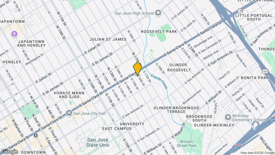 31 S 16th St Map and Location Details