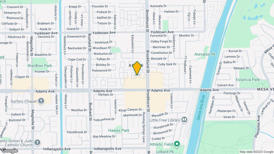 19872 Inverness Ln Map and Location Details