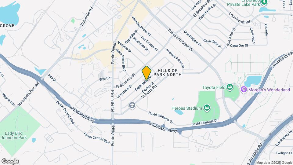 4322 Eagle Nest Dr Map and Location Details