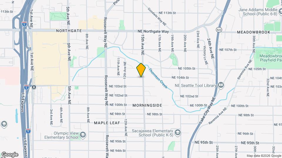 1253 NE 104th St Map and Location Details