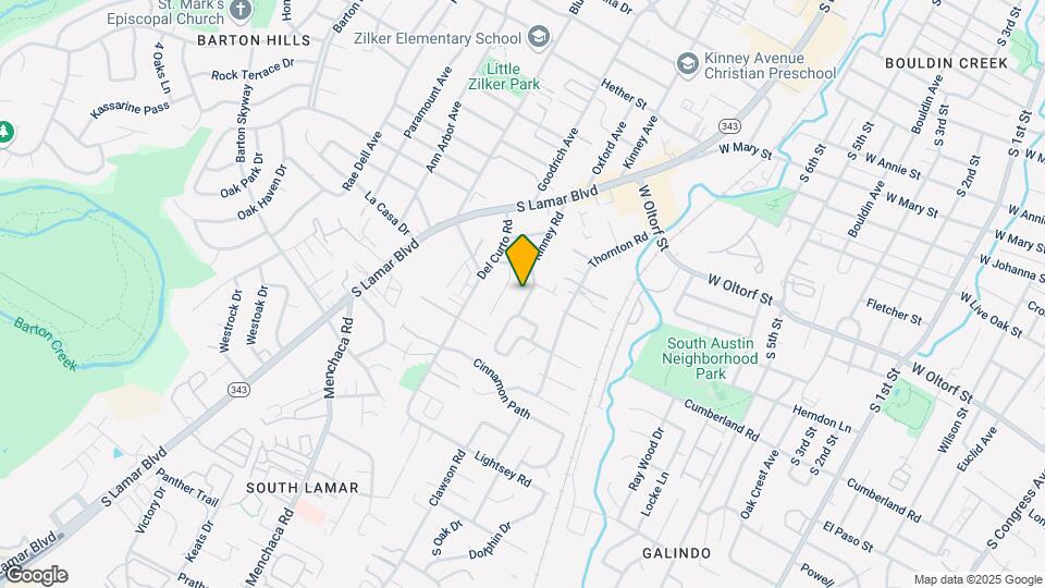 2414 Kinney Rd Map and Location Details
