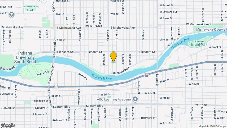 1313 S 31st St Map and Location Details