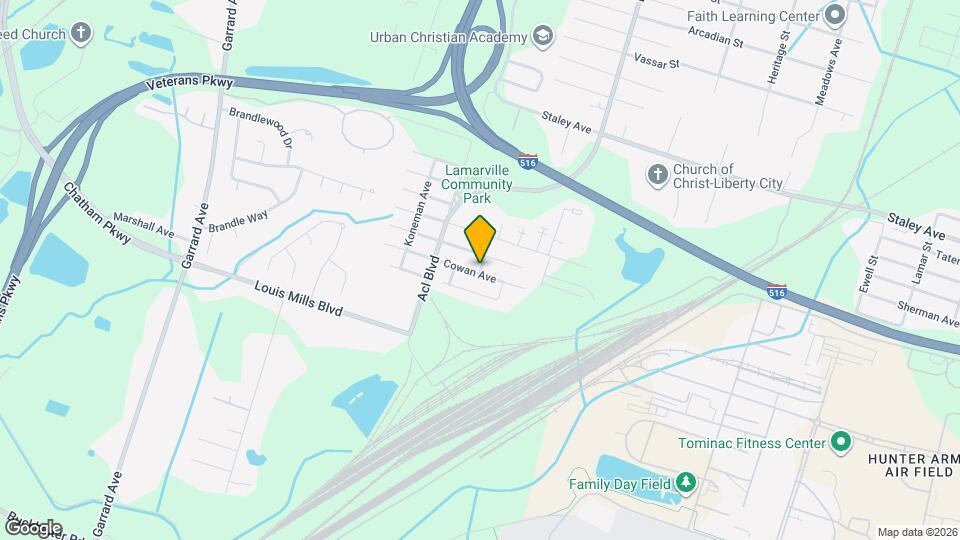 1925 Cowan Ave Map and Location Details