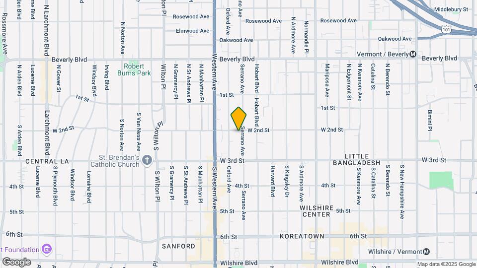 4526 W 2nd St Map and Location Details