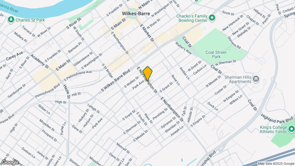 245 E Northampton St Map and Location Details