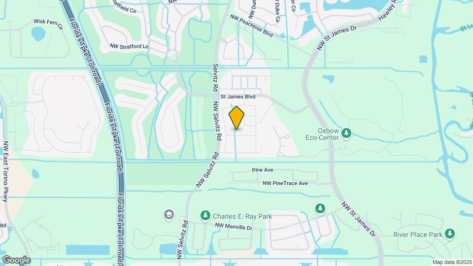6455 NW Castlebrook Ave Map and Location Details