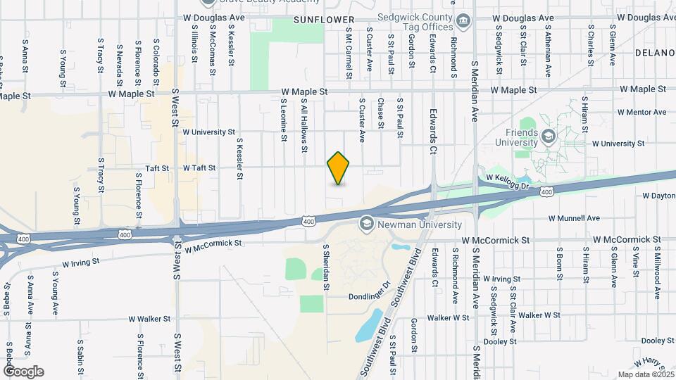 615 S Mt Carmel St Map and Location Details