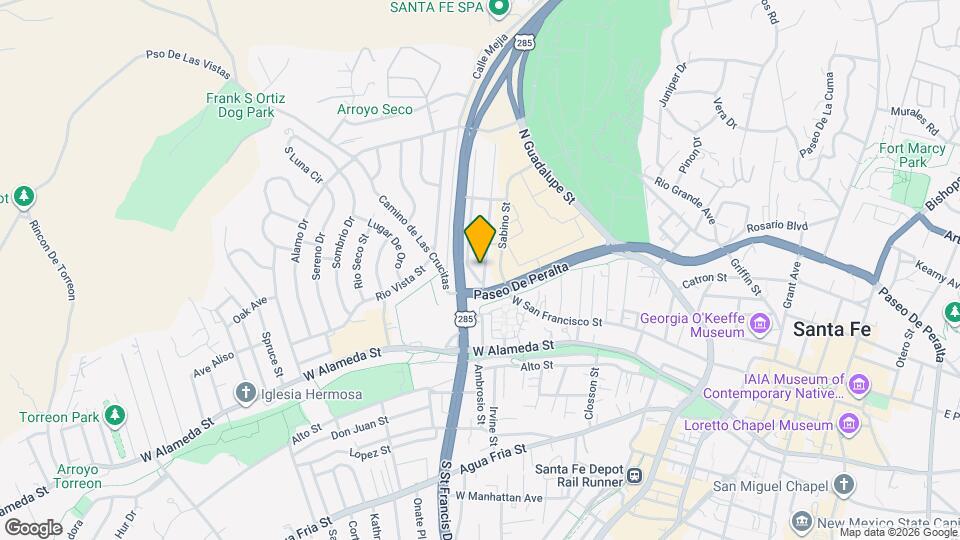 126 Fiesta St Map and Location Details