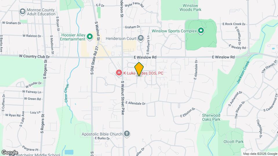 753 E Sherwood Hills Dr Mapa y Detalles de la Ubicación