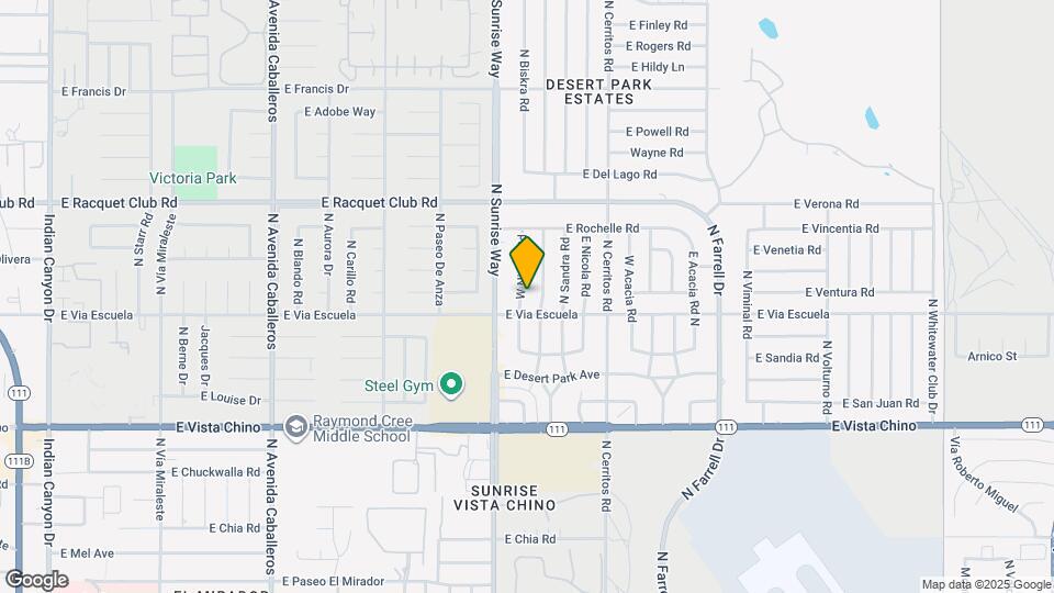 2120 W Nicola Rd Map and Location Details