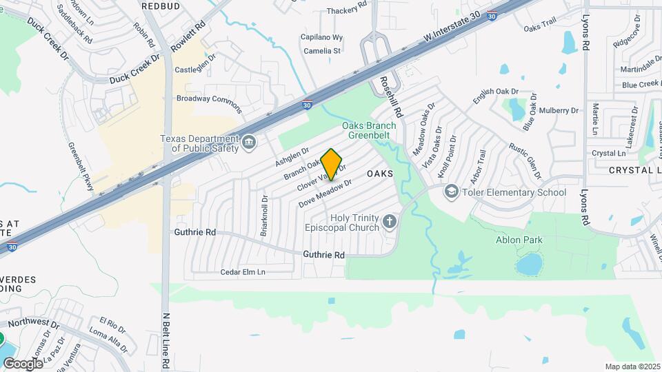 2813 Dove Meadow Dr Map and Location Details