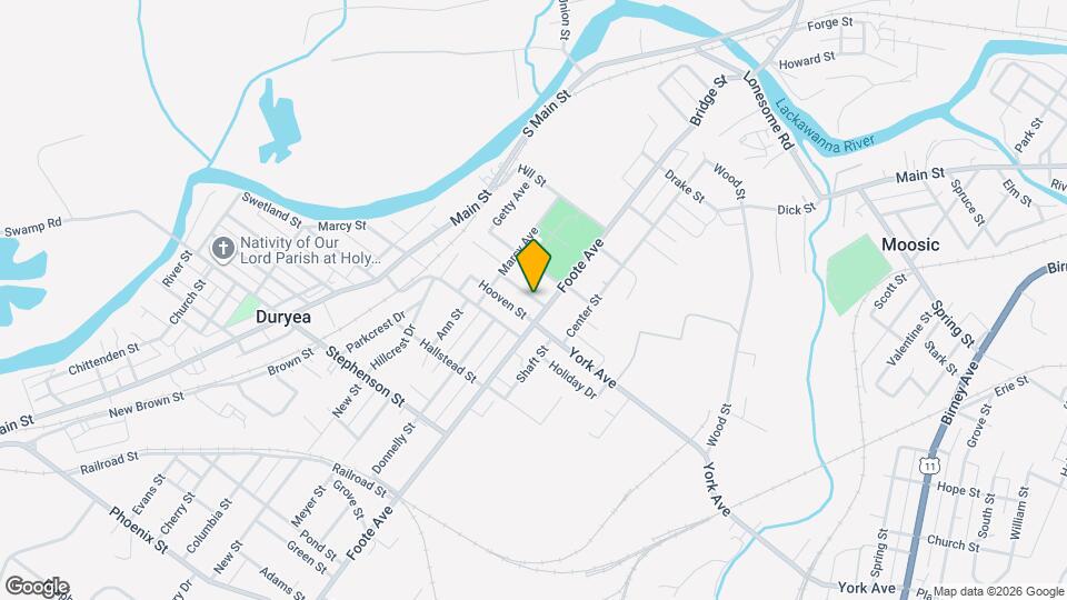 827 Foote Ave Map and Location Details