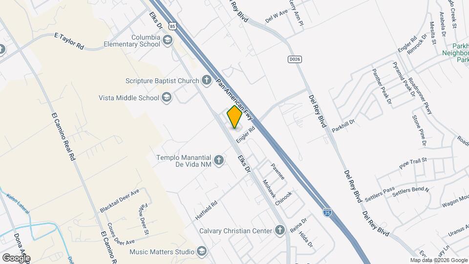 309 Zuni Map and Location Details