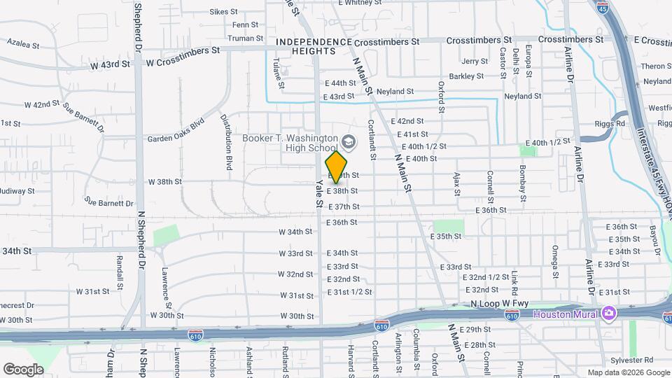 127 E 38th St Map and Location Details