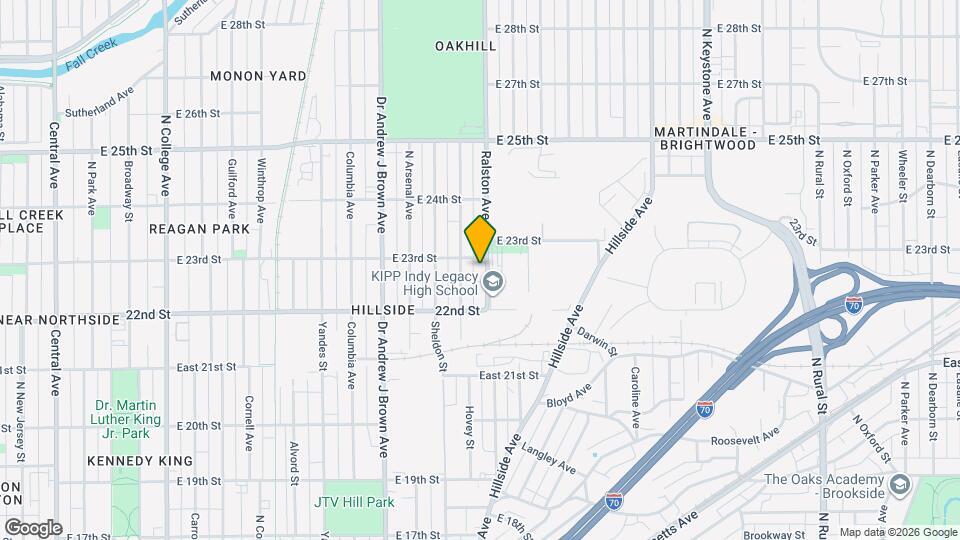 2246 Ralston Ave Map and Location Details