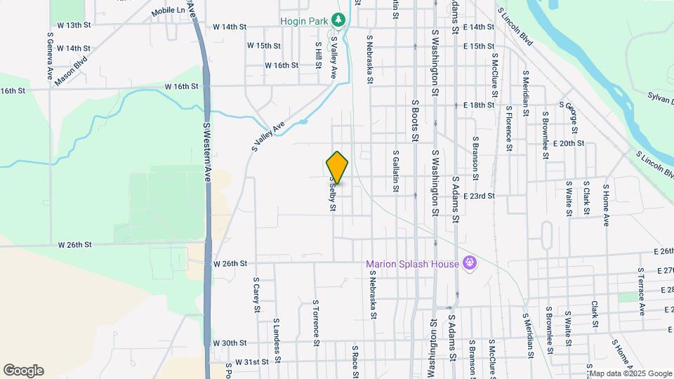 2219 S Selby St Mapa y Detalles de la Ubicación