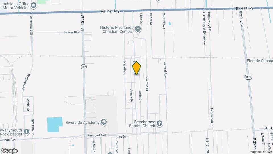 316 NW 3rd St Mapa y Detalles de la Ubicación