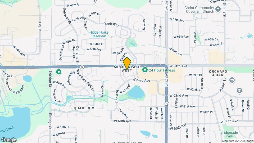 13040 W 63rd Pl Map and Location Details